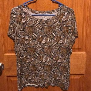 American Eagle Soft & Sexy Patterned Top